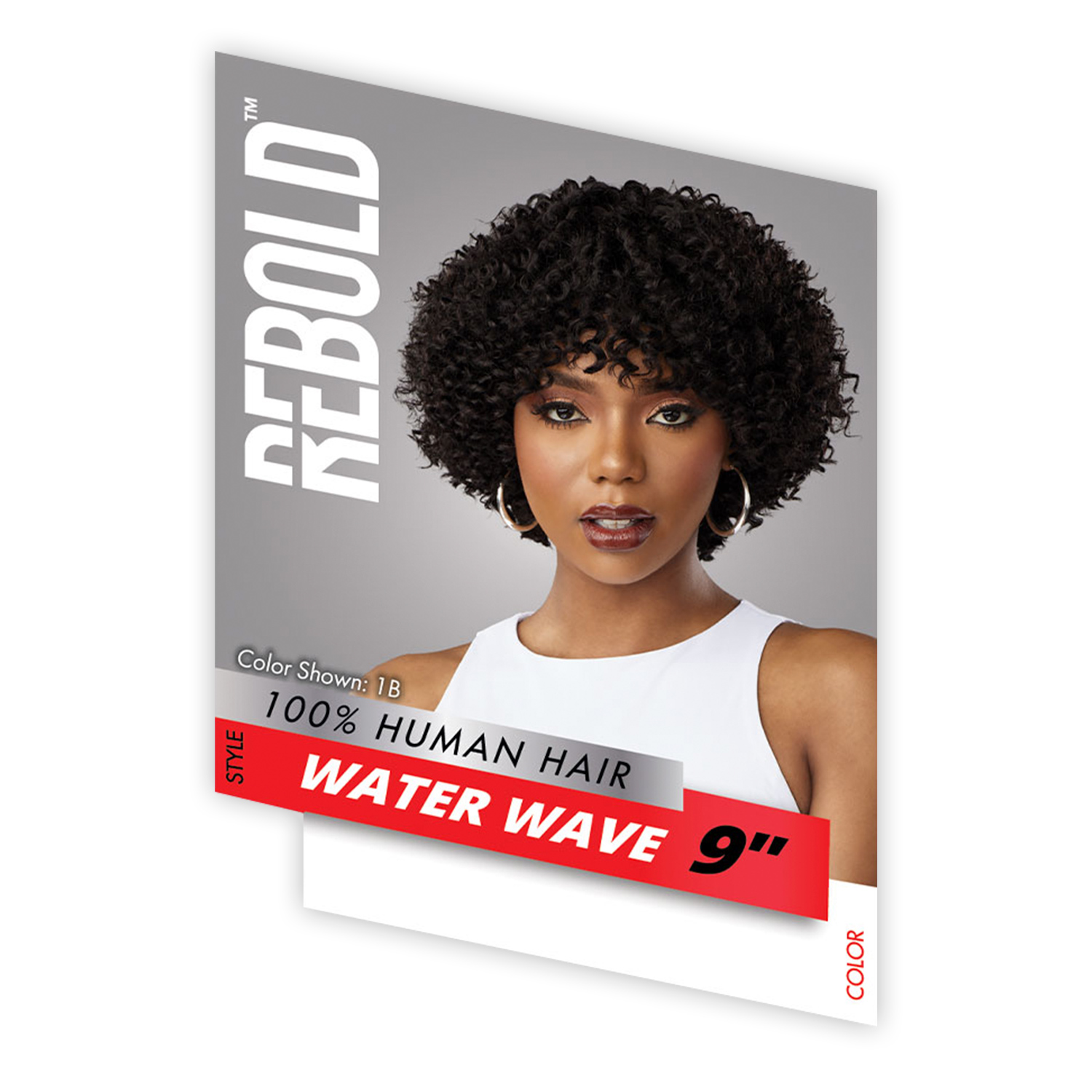 Sensationnel Human Hair Weave Rebold 3Pcs Water Wave 9
