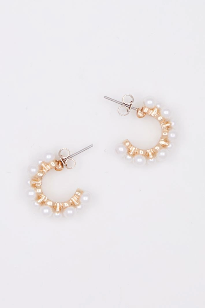 Pearl earrings - GOLD