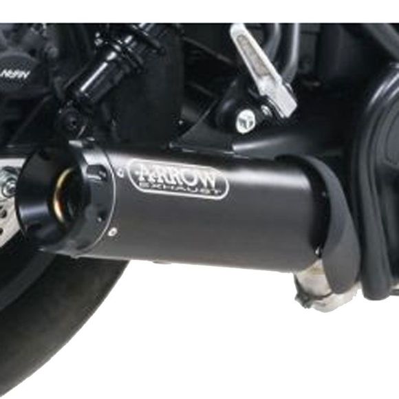 Arrow Rebel Dark silencer with black aluminum tipRef: 74504RBN