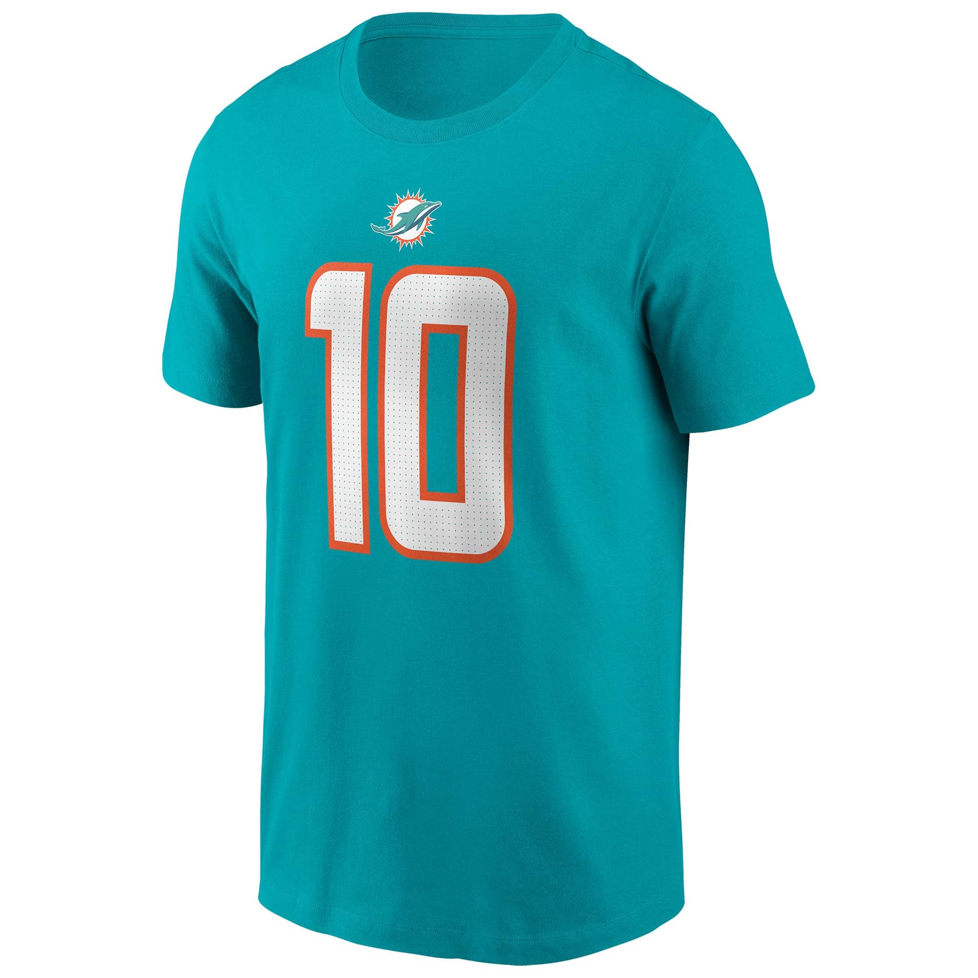 Tyreek Hill #10 Miami Dolphins Nike Player NFL T-Shirt Aqua