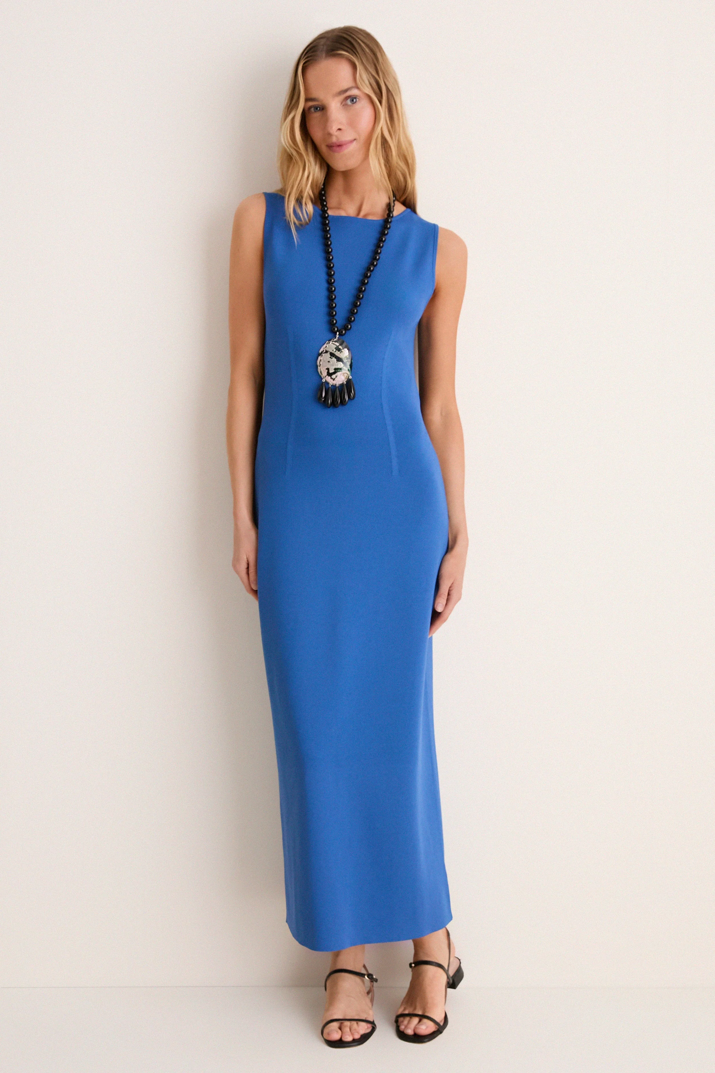 Azure Kingston Knit Dress