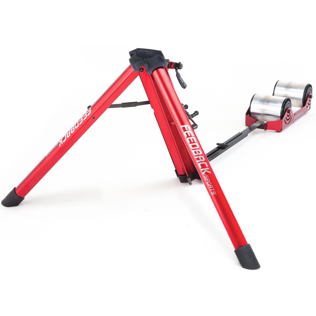 Feedback Sports Omnium - Over-Drive Bike Roller - red