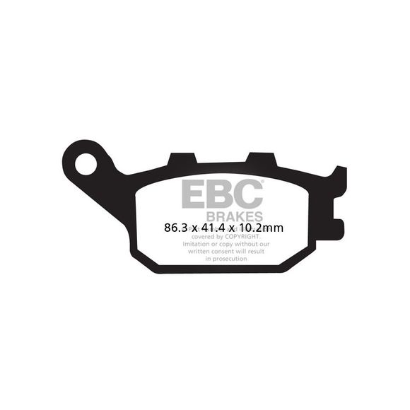 EBC Organic Rear Brake Pads (ABS specific depending on model)Ref: FA174