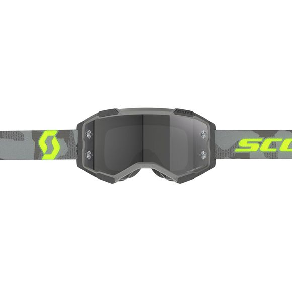 Scott Fury LS cross mask - light grey/neon yellow light sensitive gray works 2024 - Gray / YellowRef: SCO1365 / 2728277697327