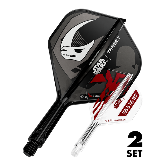 Target Star Wars K-Flex Set Mandalorian No2 Standard Flights