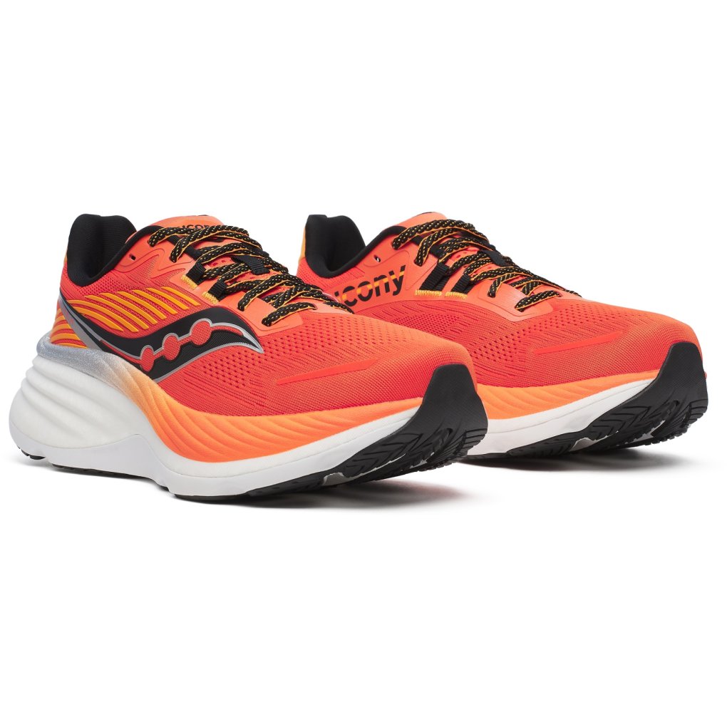 Saucony Hurricane 24 Running Shoes Men - pepper/black