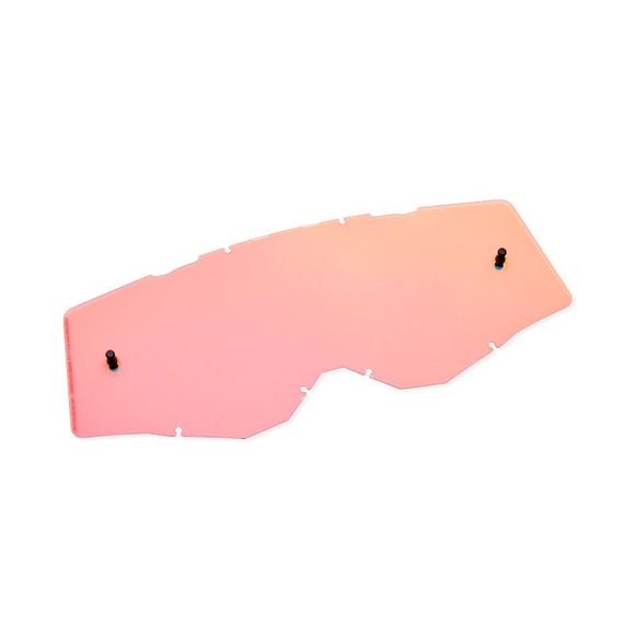 Fox AIRPSPACE/MAIN Goggle Lens - MIRROR LEXAN LENS - Black / RedRef: Fx5449 / 30174-003-Os