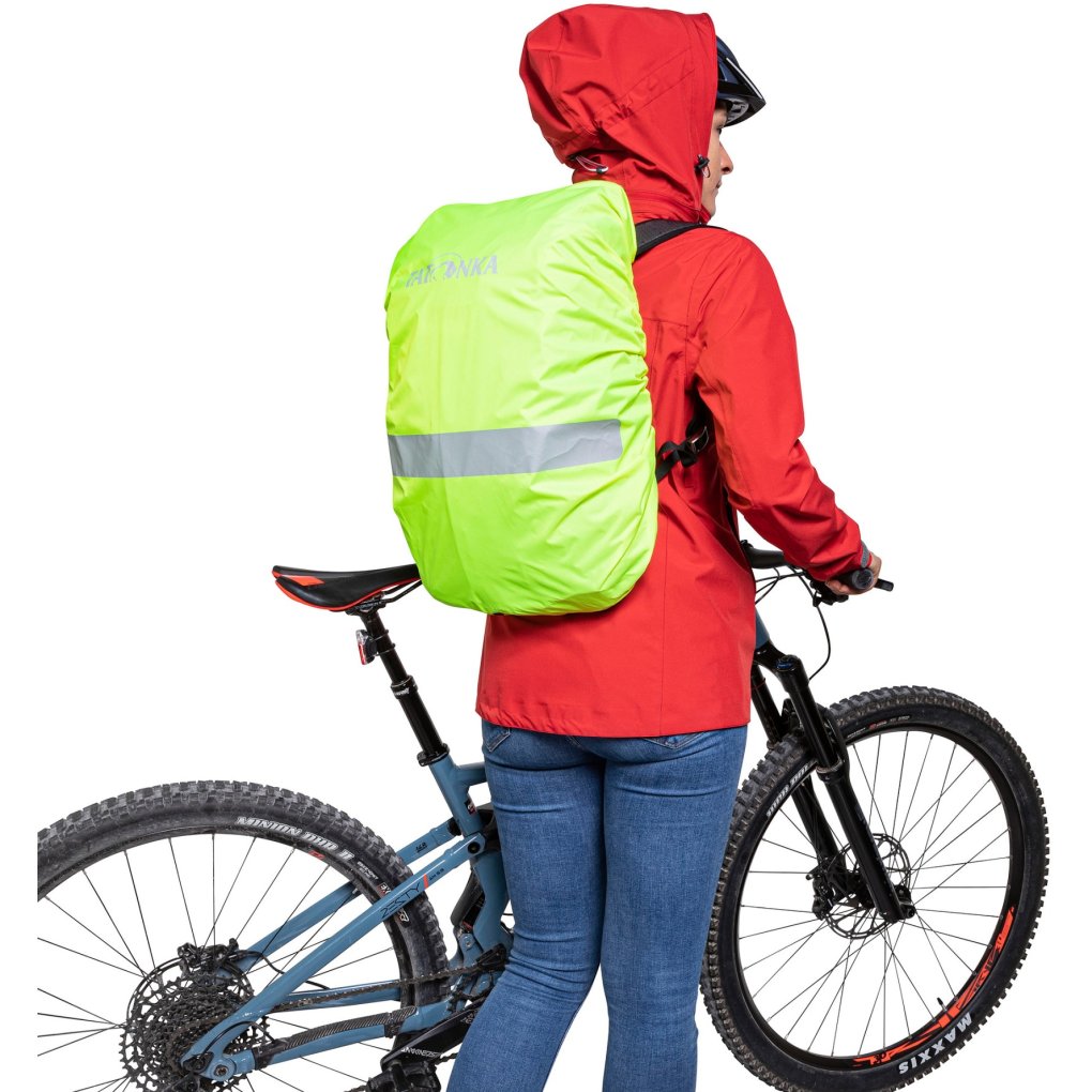 Tatonka Raincover Bike Daypack - safety yellow