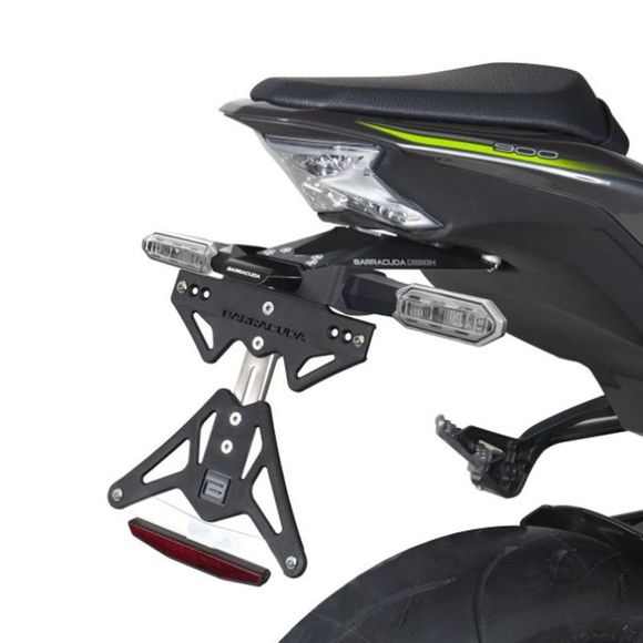 Support de plaque Barracuda Noir - NoirRef : BAR0278 / KN9104-2-17