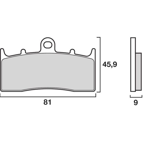 Brembo Sintered Metal Brake Pads - Front (ABS-Specific per model)Ref : 07GR62SA