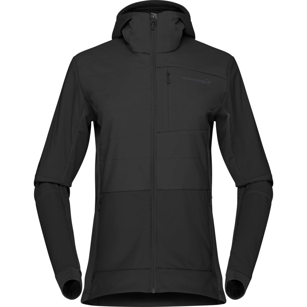 Norrona falketind Alpha90 insulated Zip Hood Jacket Women - Caviar