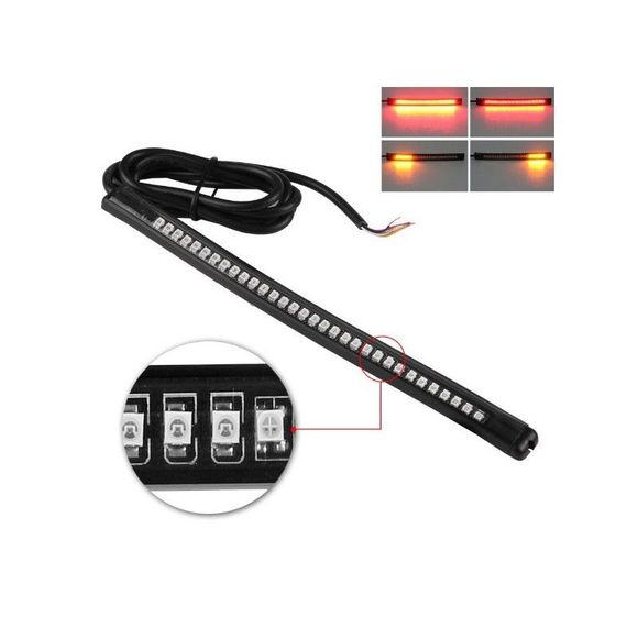 Brazoline rear lights LED BAR/TURN SIGNAL Universal - BlackRef: 6193