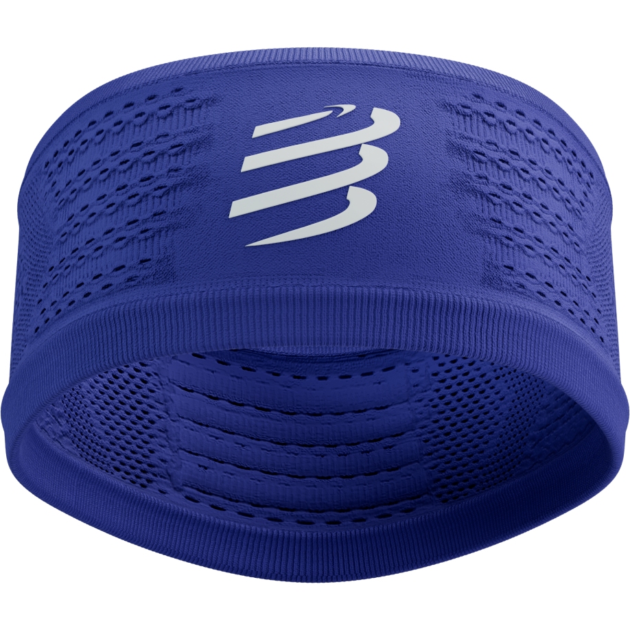 Compressport On/Off Headband - dazzling blue/white