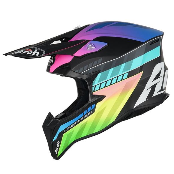 Airoh WRAAP cross helmet - PRISM - MATT 2023 - MulticolorRef: AR1115
