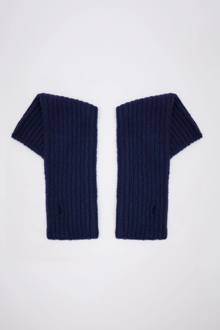 Wool sleeves - BLUE