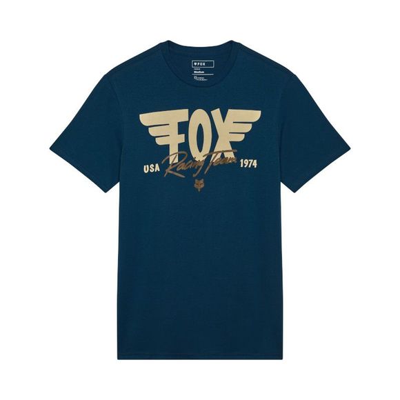 Fox WINGED PREM Short Sleeve T-shirt - Black / PurpleRef: FX5421