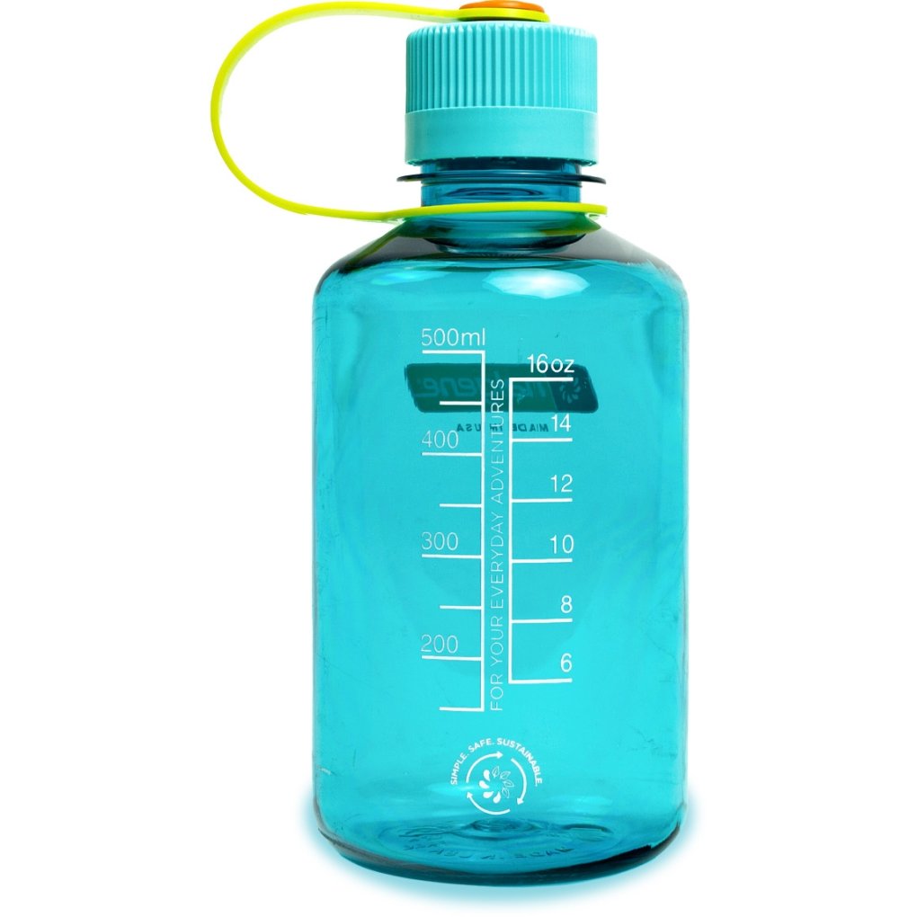 Nalgene Narrow Mouth Sustain Bottle 0.5L - cerulean