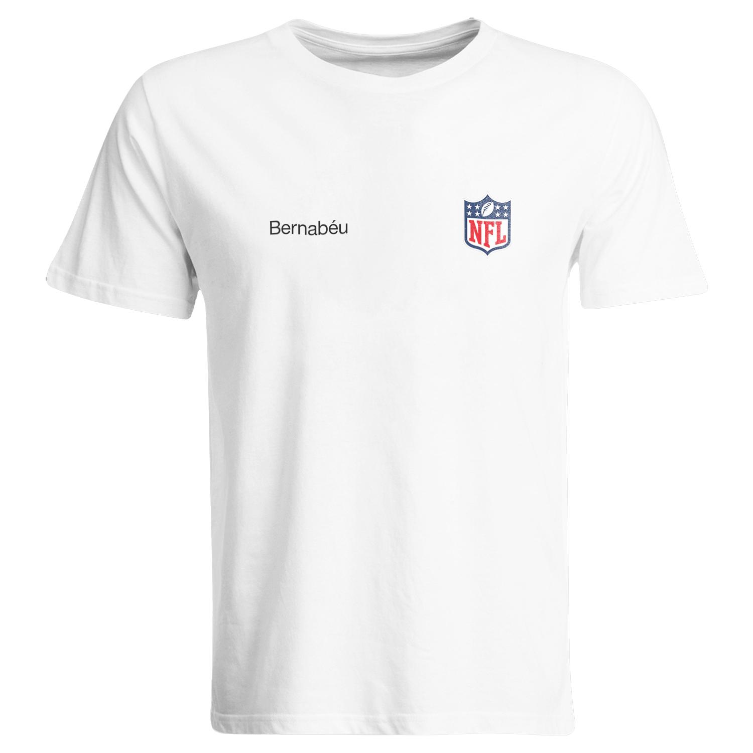 Mens Bernabéu x NFL Crest Shirt White