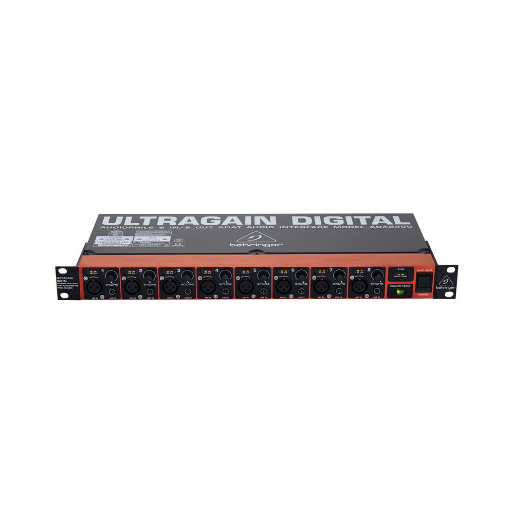 Behringer ADA8200 Ultragain – Thomann Ireland