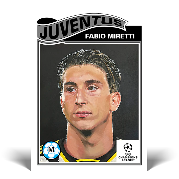 Topps UK - UCC Living Set Card #560 - Fabio Miretti