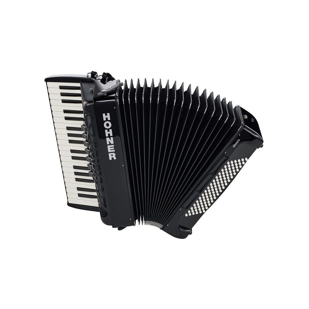 Hohner Bravo III 96 silent key black – Thomann Ireland