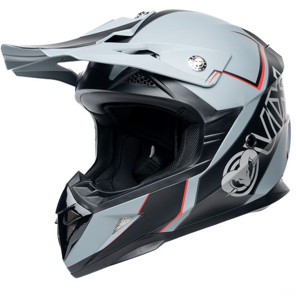 Ovix Dirty Lazy 2025 cross helmet - Gray / BlackRef: OVI0039