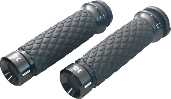 Poignées de guidon Khrome Werks Custom Contour KlassicRef : KRWK00130A / 06303307