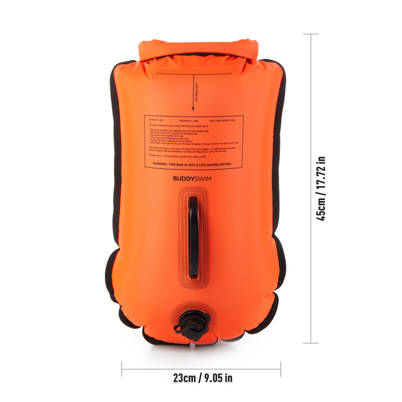 Buddyswim Buoy Dry Bag LLS 20lt - orange