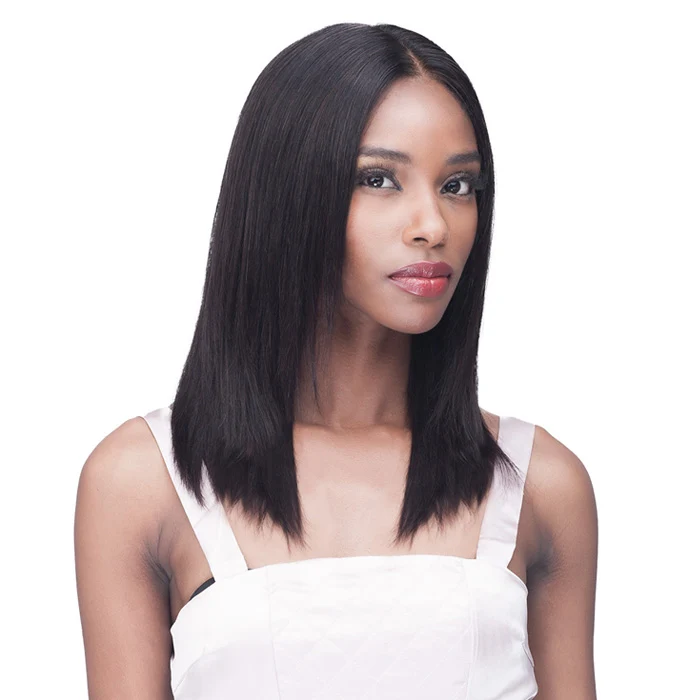 Bobbi Boss 100% Unprocessed Remy HD Lace Bundle Hair Wig -STRAIGHT 16