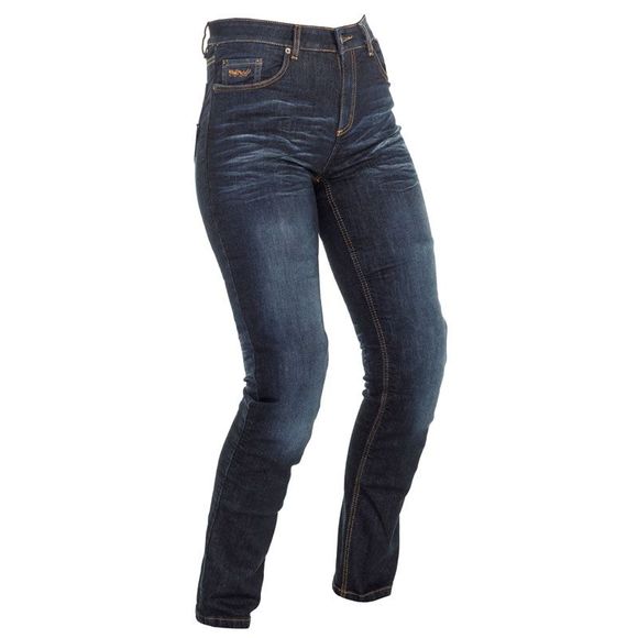 Jean Moto Richa NORA LADY - Slim - BleuRef : RC0625
