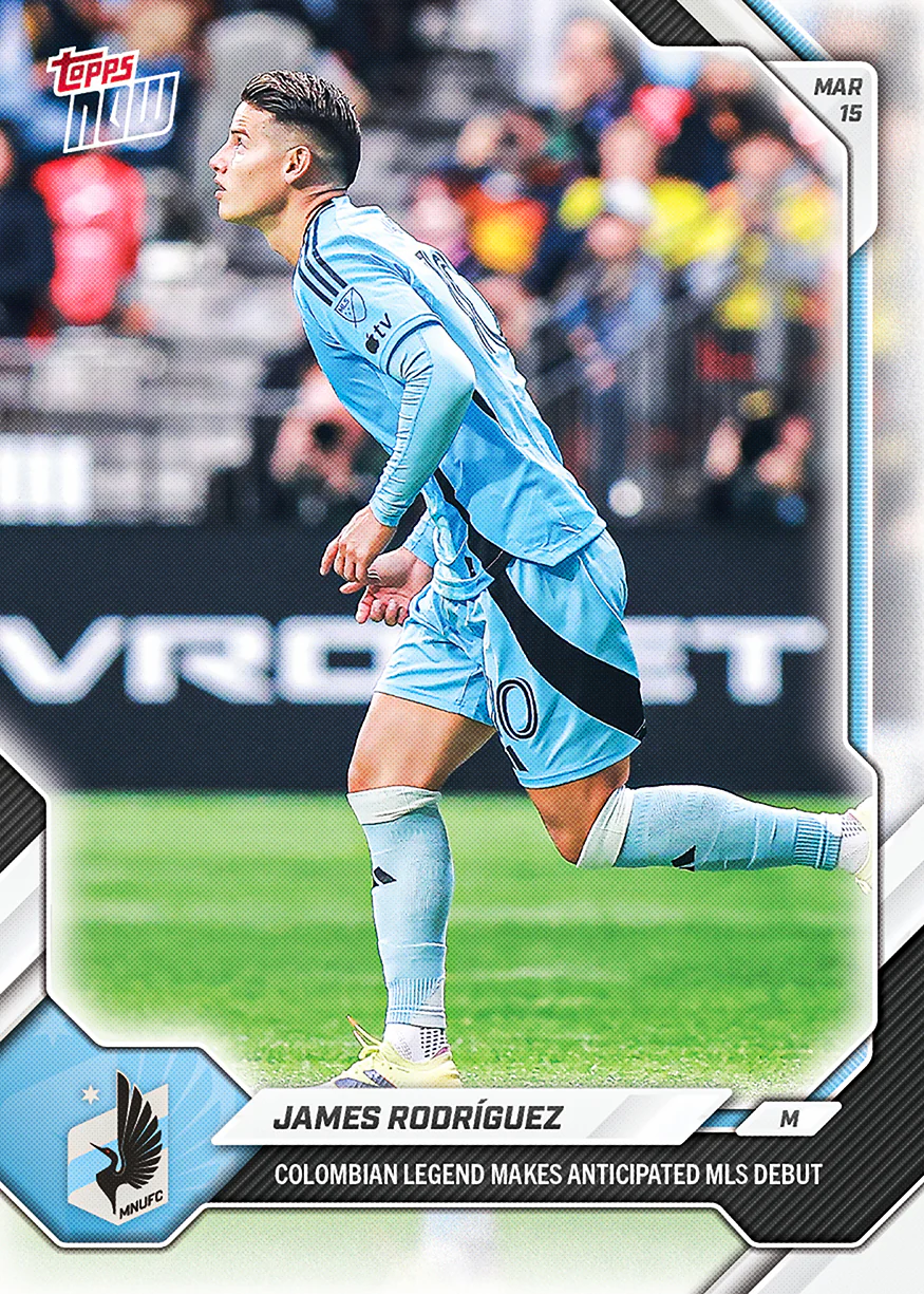 James Rodríguez - 2026 MLS Topps NOW® - Card 15