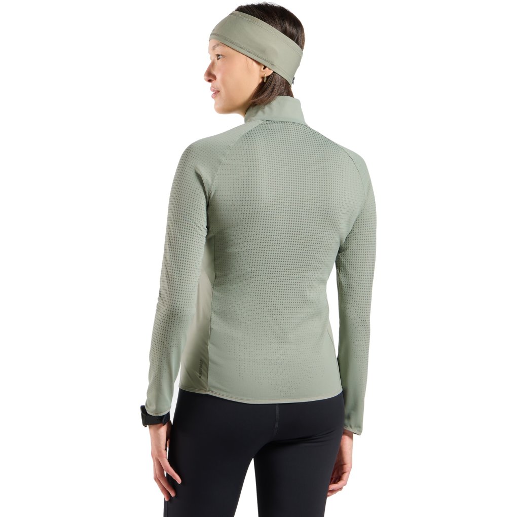 Odlo Zeroweight Warm Hybrid Running Jacket 2.0 Women - shadow