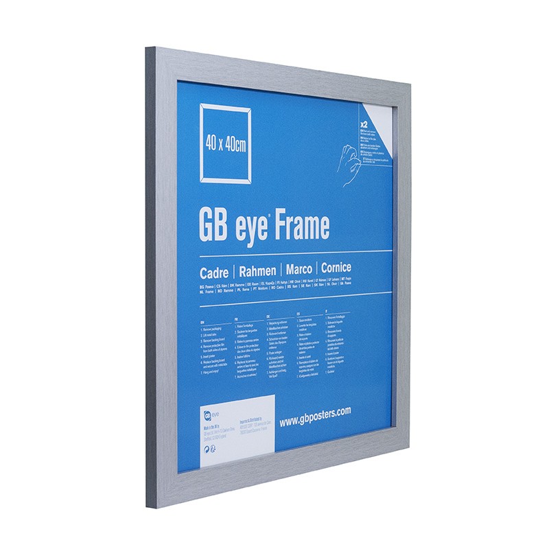 MDF Silver Frame (40 x 40 cm)