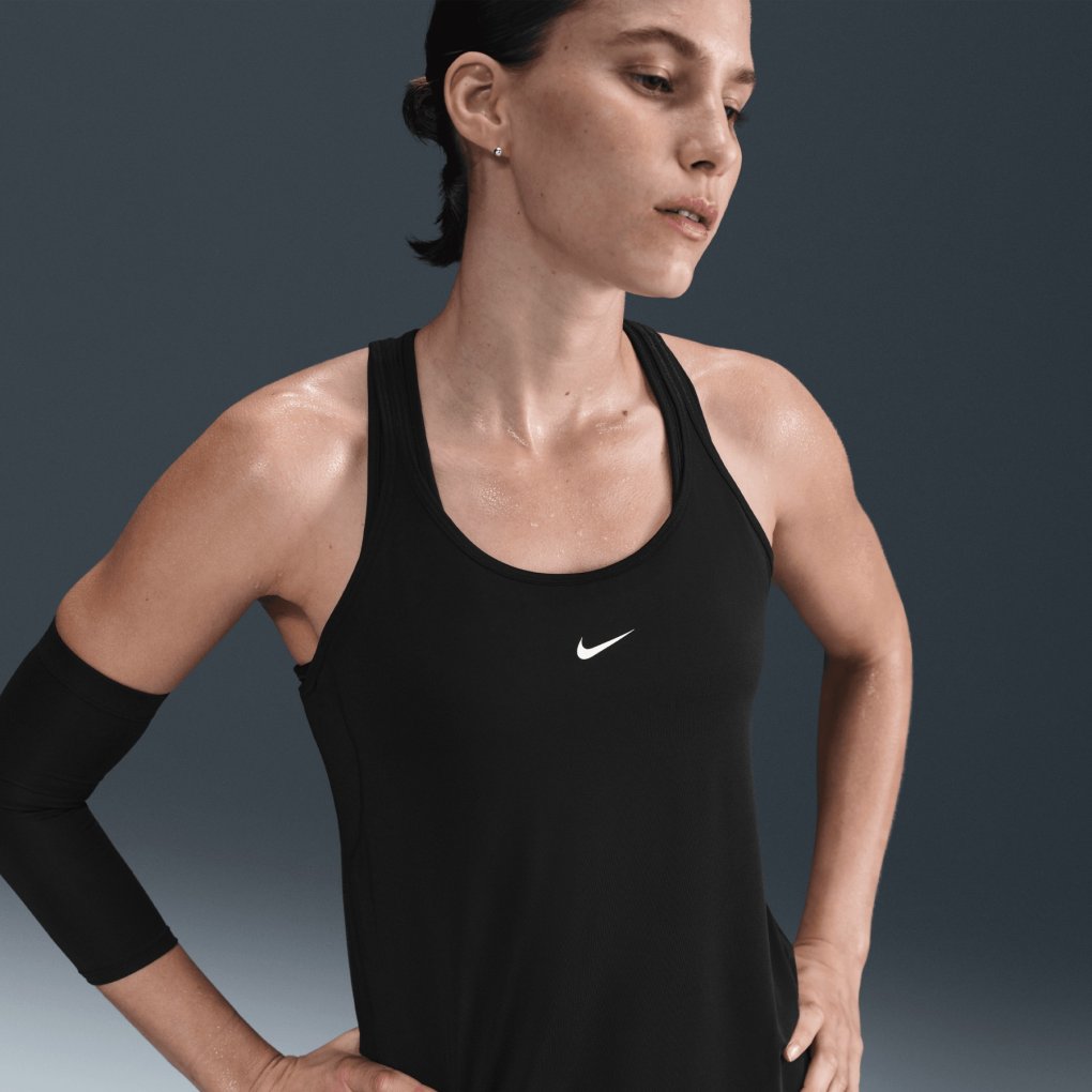 Nike One Classic Dri-Fit Strappy Tank Top Women - black/white IB9389-010