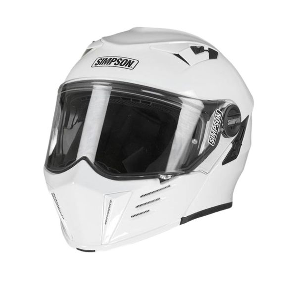 Simpson DARKSOME modular helmet - WhiteRef: SIM0017
