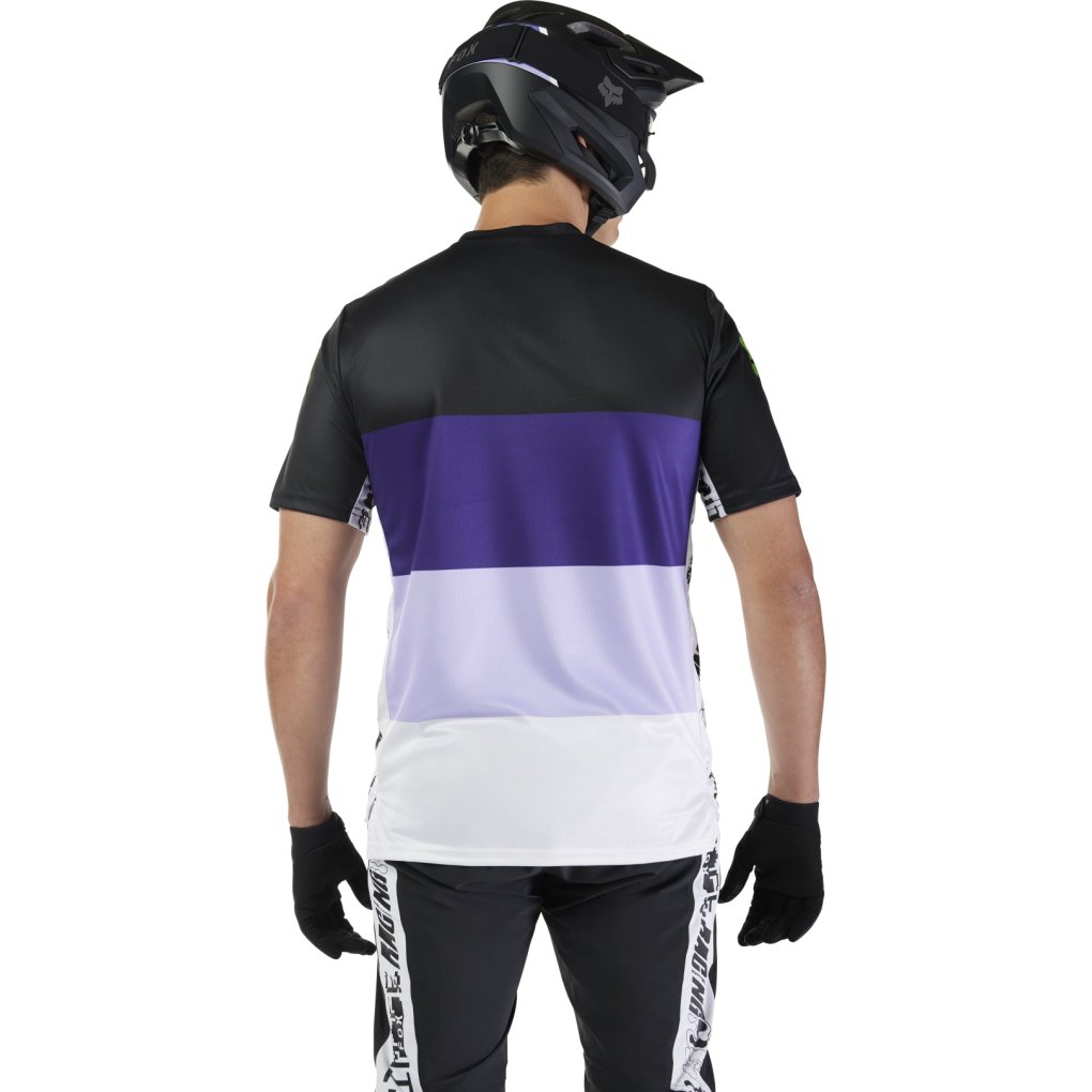 FOX Ranger MTB Shortsleeve Jersey Men - Grid - black