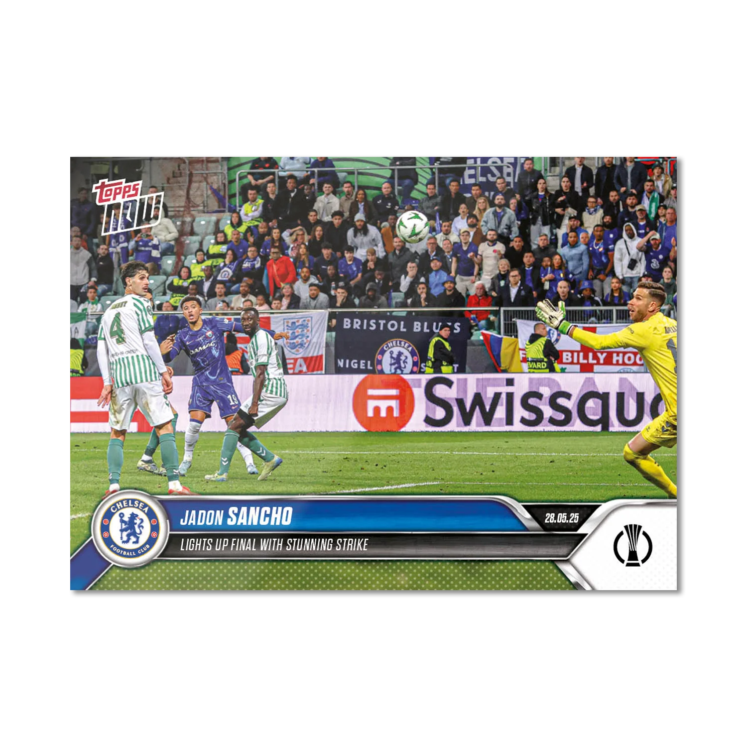 Jadon Sancho - 2024-25 UECL Topps NOW® - Card 14