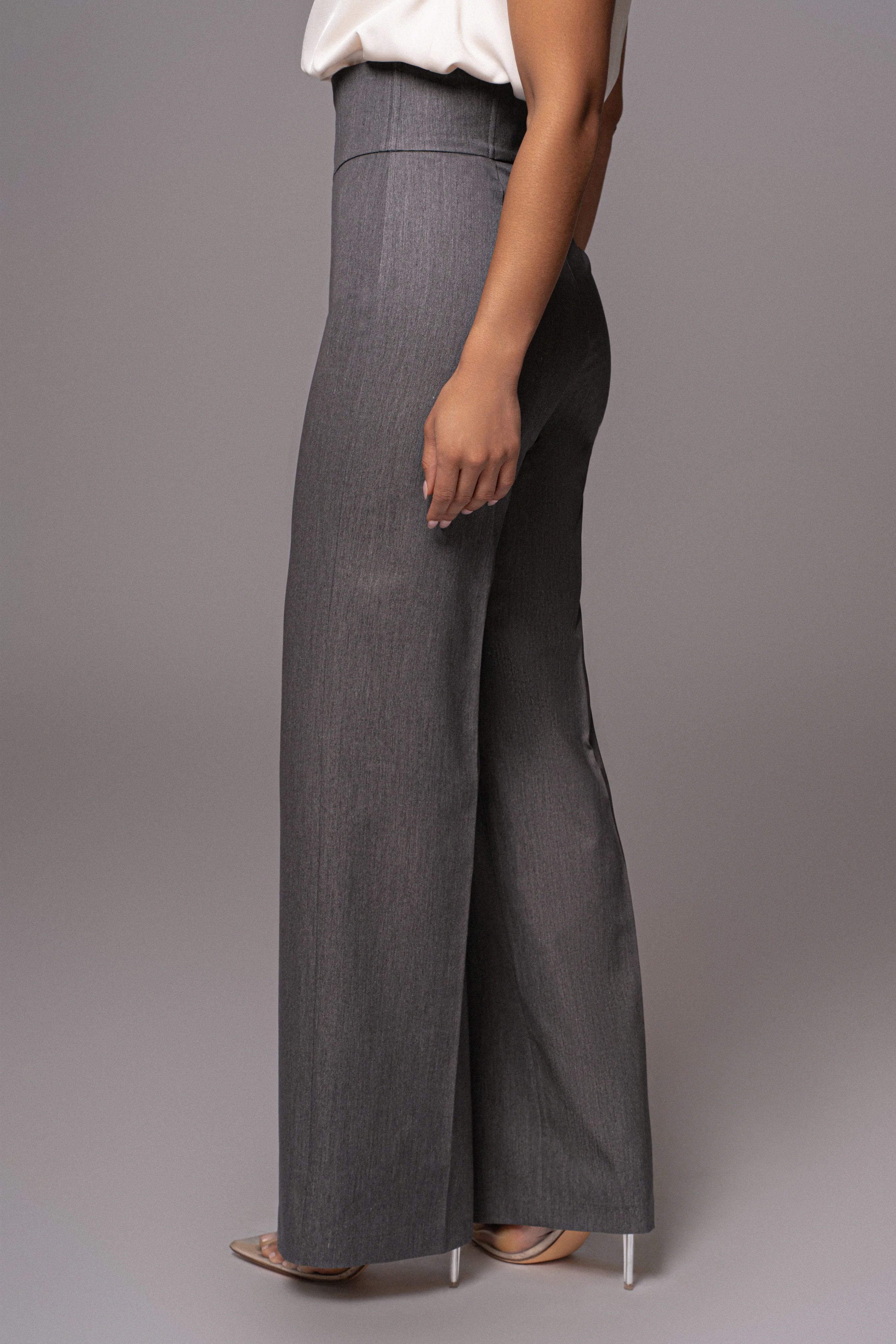 Grey Novena Woven Pants