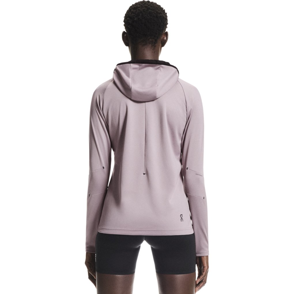 On Climate Zip Hoodie Women - Heron