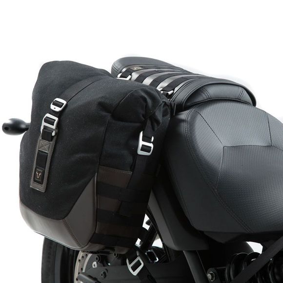 SW-MOTECH LS1 saddlebags (9.8 liters) each Universal - Black / BrownRef: BC.HTA.00.402.10000