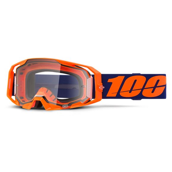Masque cross 100% ARMATIC - Ecran Clair 2025 - OrangeRef : CE1485 / 50059-00003