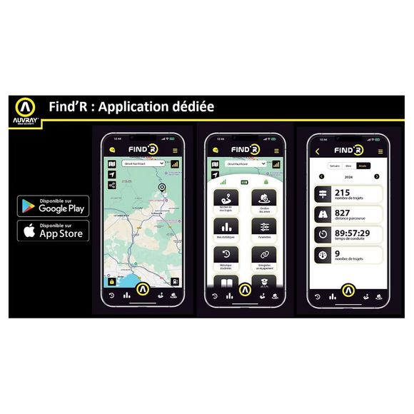 Traceur Auvray TRACEUR FIND'R AVEC 12 MOIS D'ABONNEMENT INCLUS UniverselRef : AUV0082