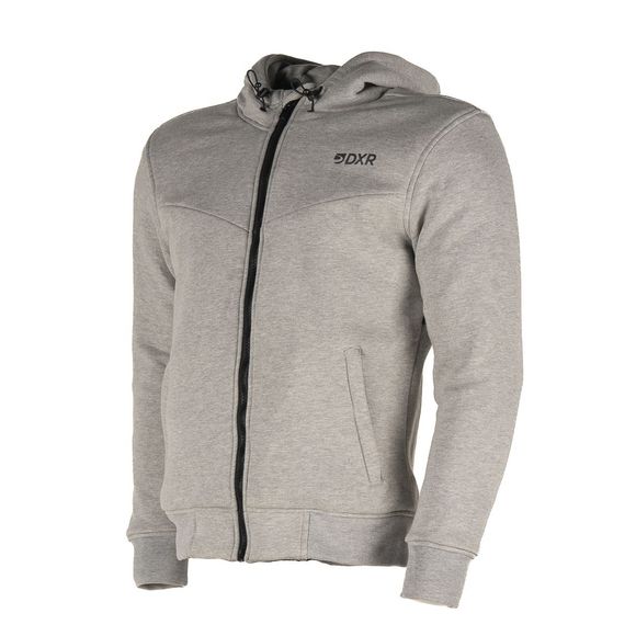 DXR FLEEZ Motorcycle Sweatshirt - GreyRef: DXR0468