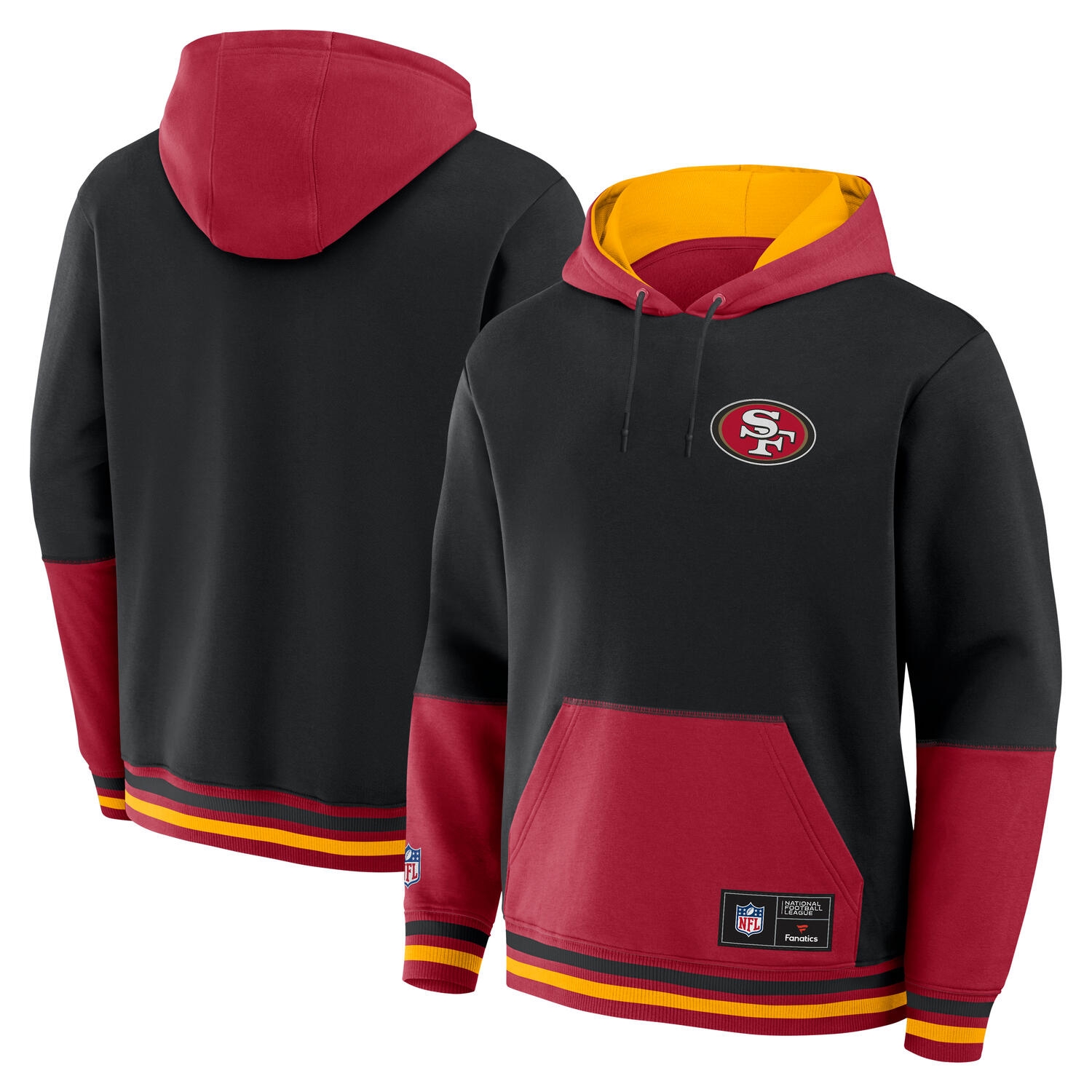 San Francisco 49ers Foundation NFL Hoodie Black