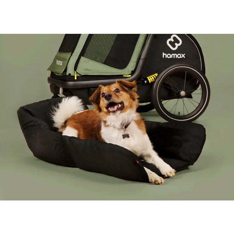 Hamax Dog Bed Pluto L - navy blue / black