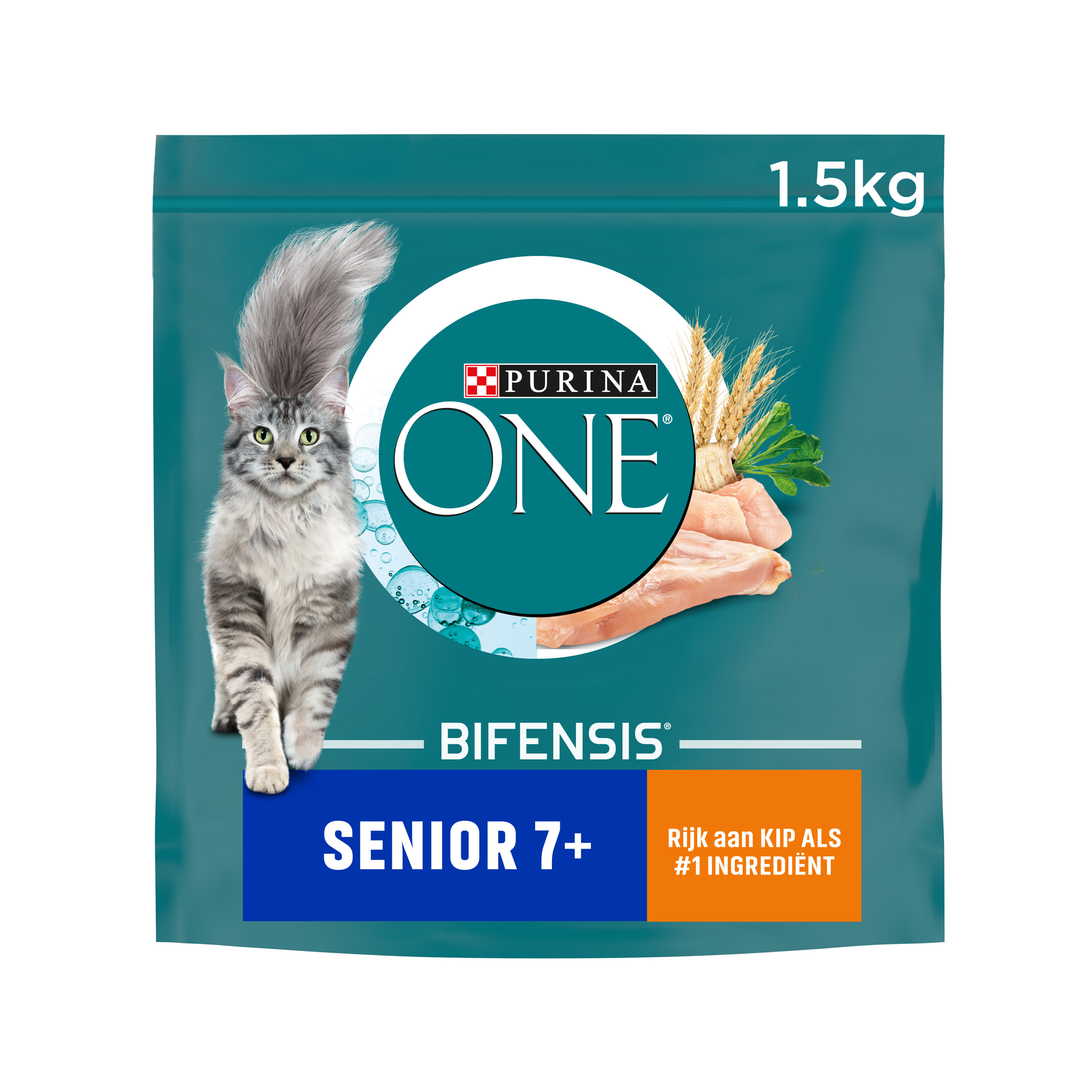Purina ONE Senior - Chicken and Whole Grains - 1,5 kg