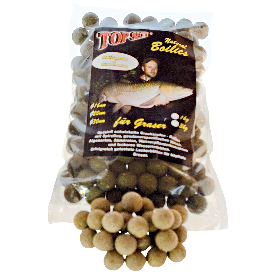 Top Secret Boilies (Natural Grass Carp)