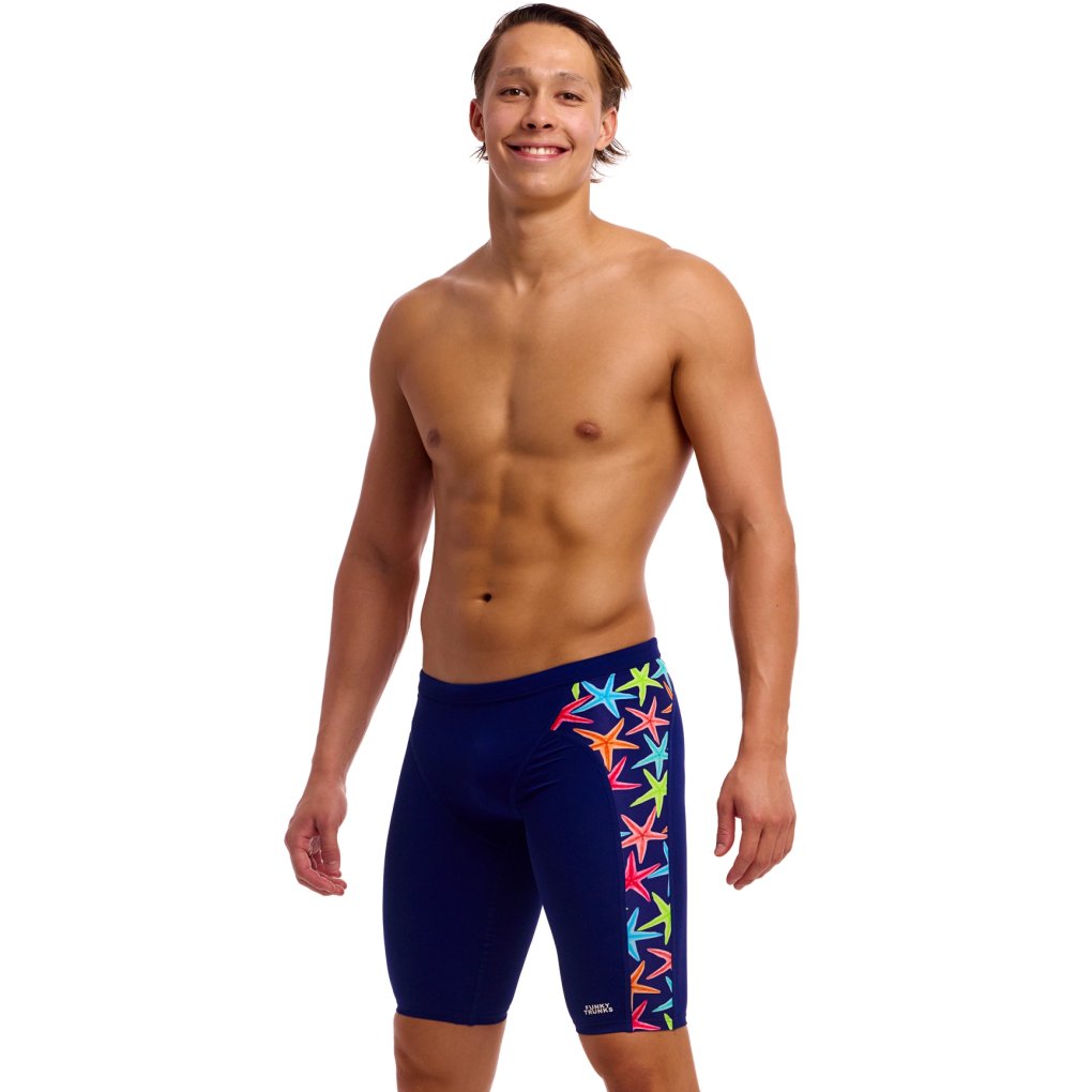 Funky Trunks Training Eco Swim Jammers Men - Starry Night