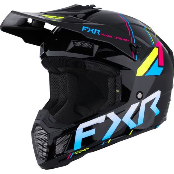 Casque cross FXR CLUTCH COMP 2026 - Bleu / NoirRef : FXR1766