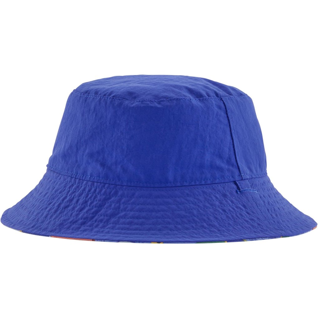 Patagonia Baby Sun Bucket Hat - Swallowtail Geo: Eddy Blue
